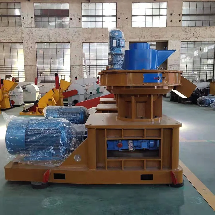 Agriculture waste pelletized machine  4-12mm wood pellet making machine