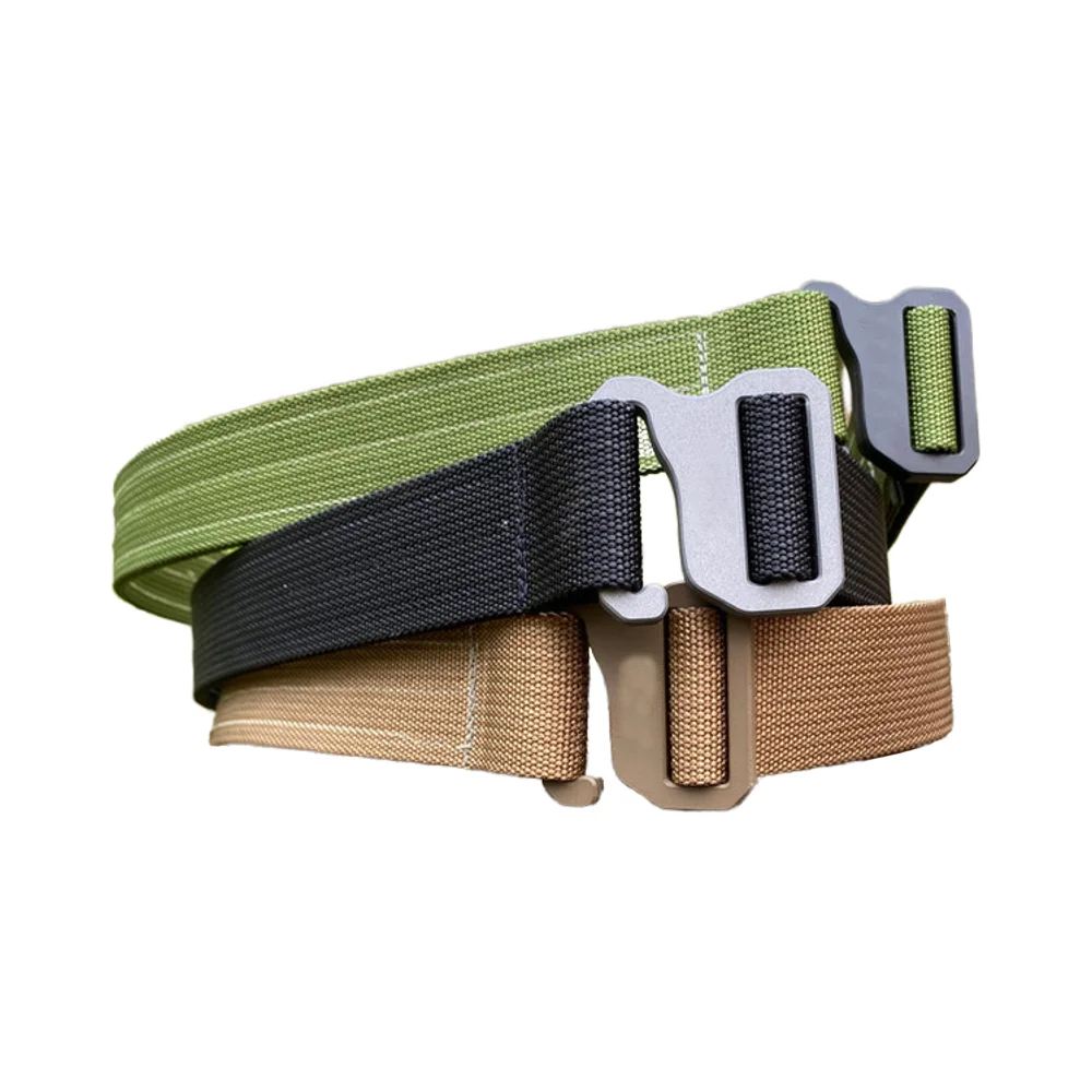 Tactical Belt Stand Up to the Abuse of Everyday Carry AND Flexible Enough to be Comfortable to Wear All Day LOGO Custom
