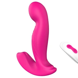 S-hande remote control wearable vibrator dildo panties for women clitoris and g-spot stimulator male prostate vibrating sex toys
