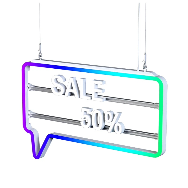 Wholesale custom neon light sign outdoor LED advertising board personalized light sign