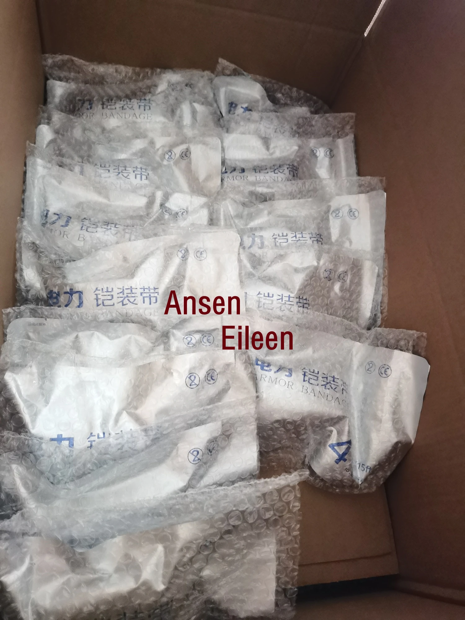 Бронированная лента Гибкая армированная литая из стекловолокна из полиуретановой смолы для ремонта кабелей без давления