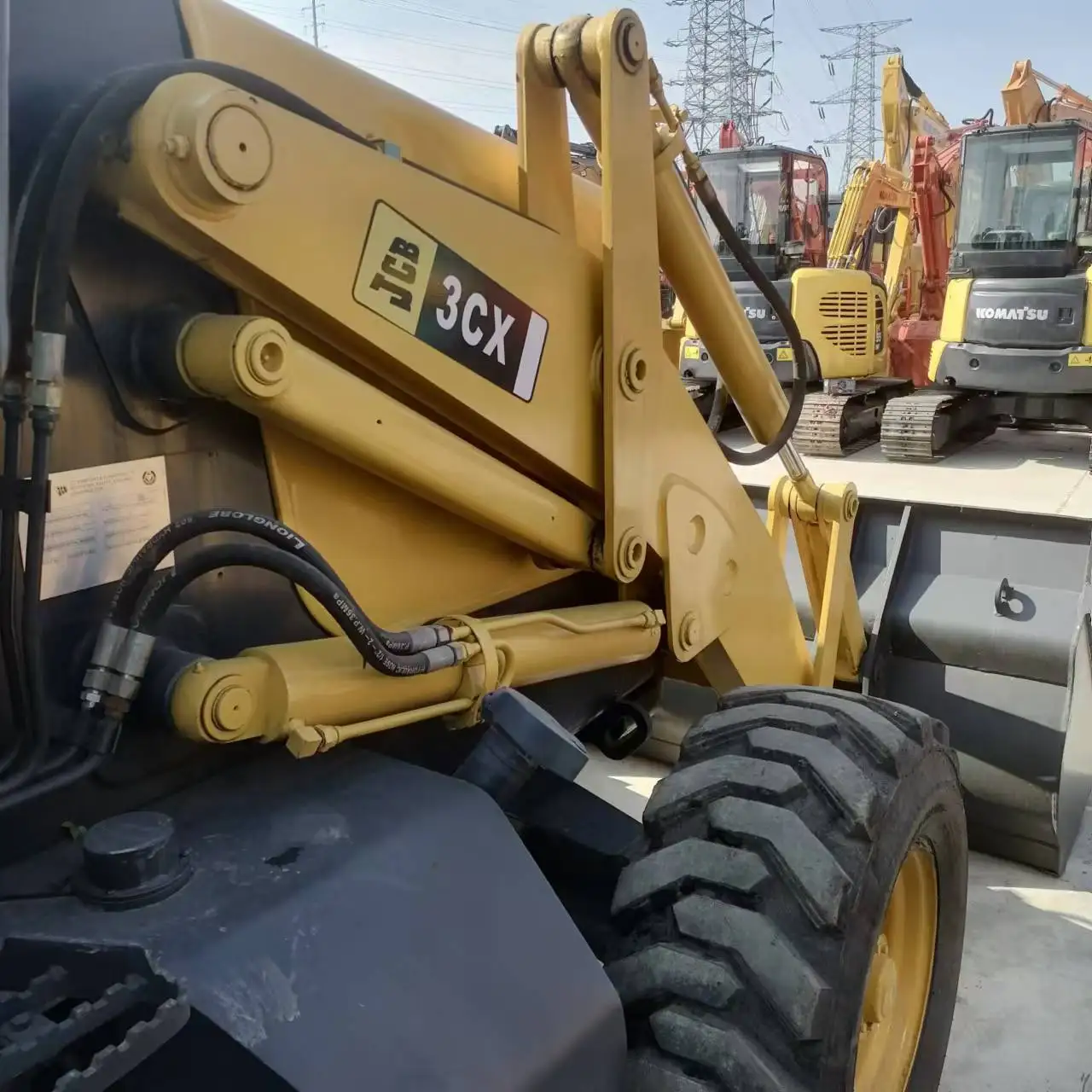 Used Backhoe Loader JCB 3CX Mini Loader Good Condition Farm Earth-Moving Excavating Loader JCB 3CX