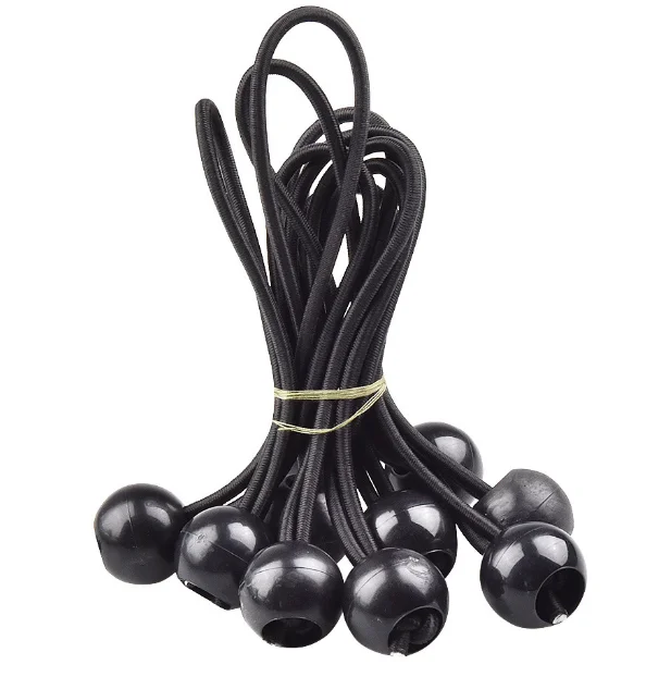 Summer outdoor tent elastic strapping with canopy latex rope fixing rubber band Rain tarpaulin accessories folded