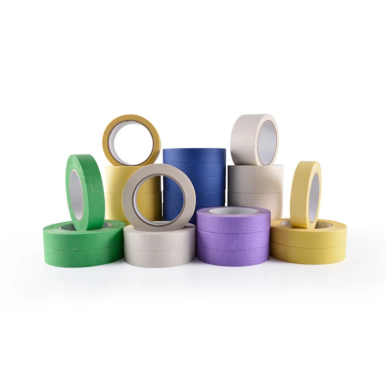 Rubber Glue High Quality Water Proof Self Adhesive Supplier Anti UV 14-30 Days Masking Tape