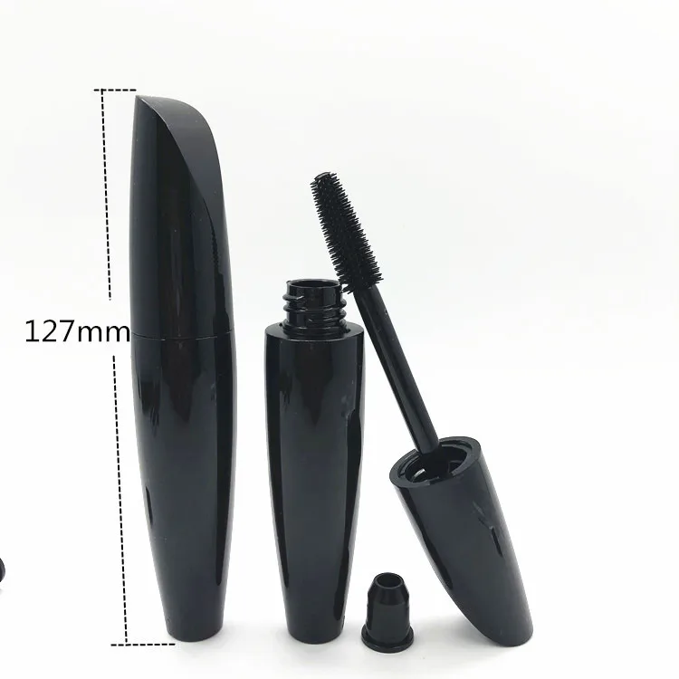 
Latest fashion in stock 15ML DIY empty shiny black mascara bottle/container with brush 