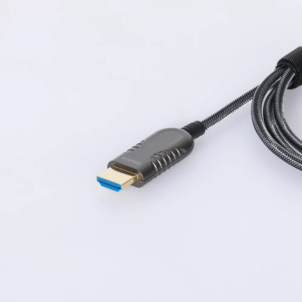  Позолоченный оптоволоконный кабель 4k 60 Гц 18 Гбит/с HDMI поддержка HDR HDCP2.2 3D для