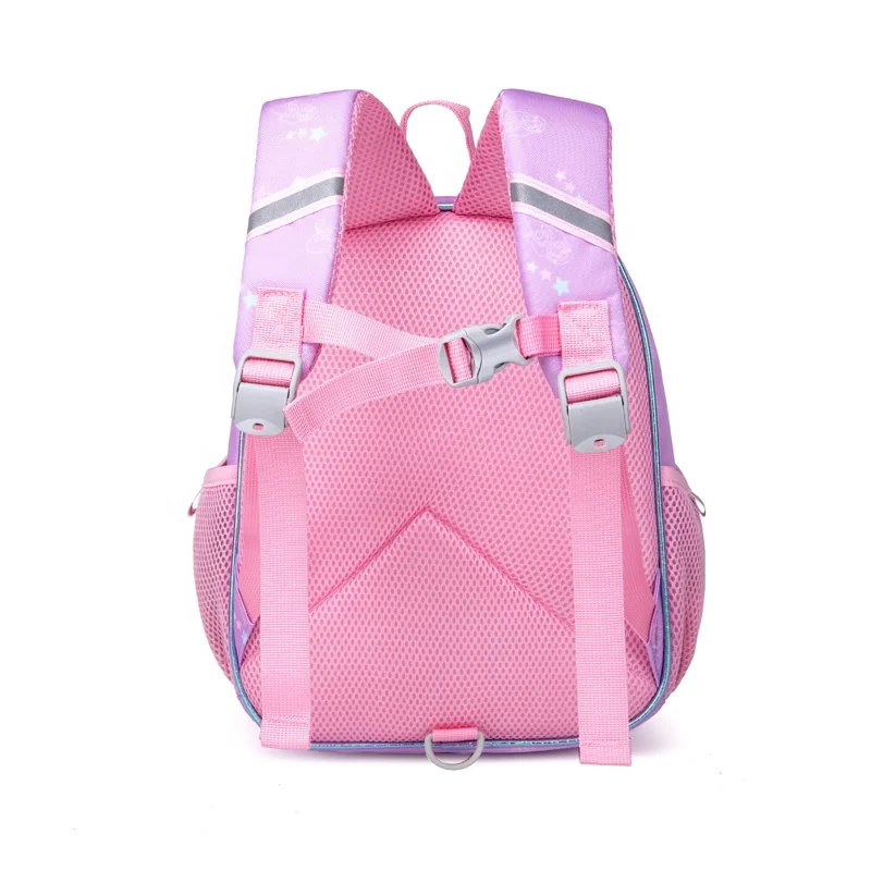 Popular for Kindergarten Backpacks Purple Mermaid Eva Waterproof for Girls School Bags 2022 New Design Existing Goods Cute OEM