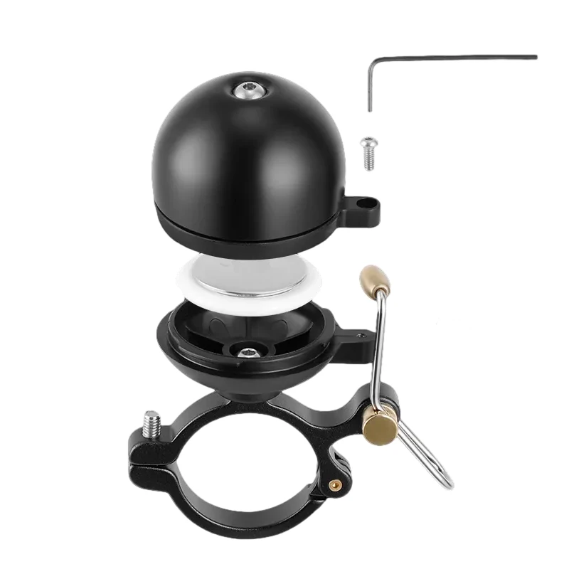 airtag fahrrad klingel bike ring bell sounds loud copper cap bike bell anti theft classic bicycle bell