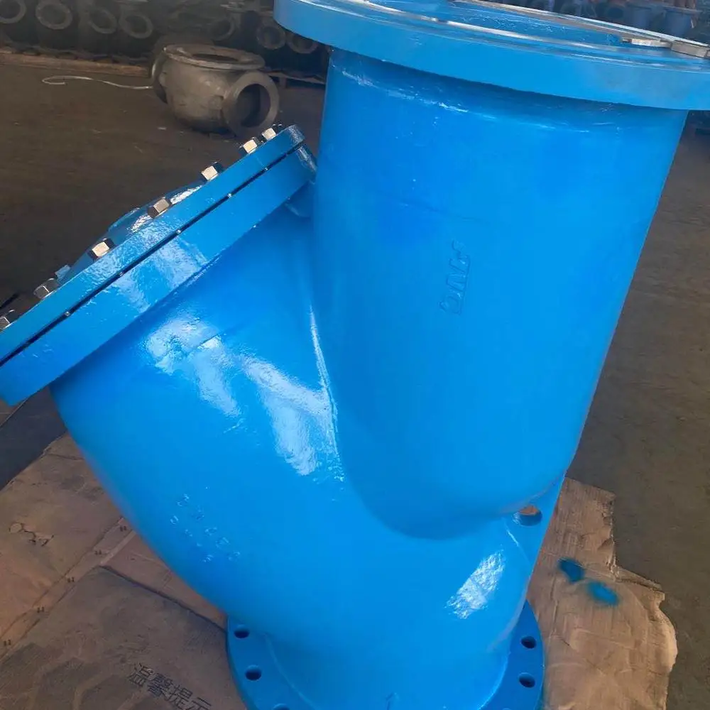 DIN cast iron Y strainer and DIN cast iron swing check valve quotation in RMB