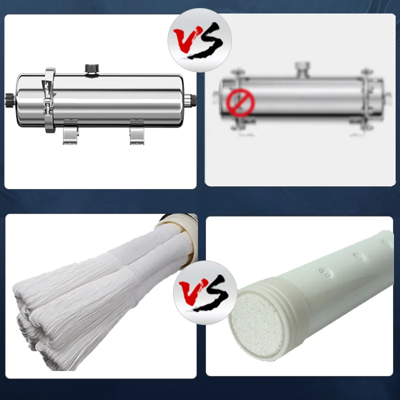 Commercial YY-UF5000 Stainless Steel Ultrafiltration Water Purifier 1000 Membrane Filter for Household Use