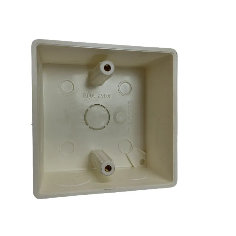 86x86x40mm energy saving switch electrical junction  gang box