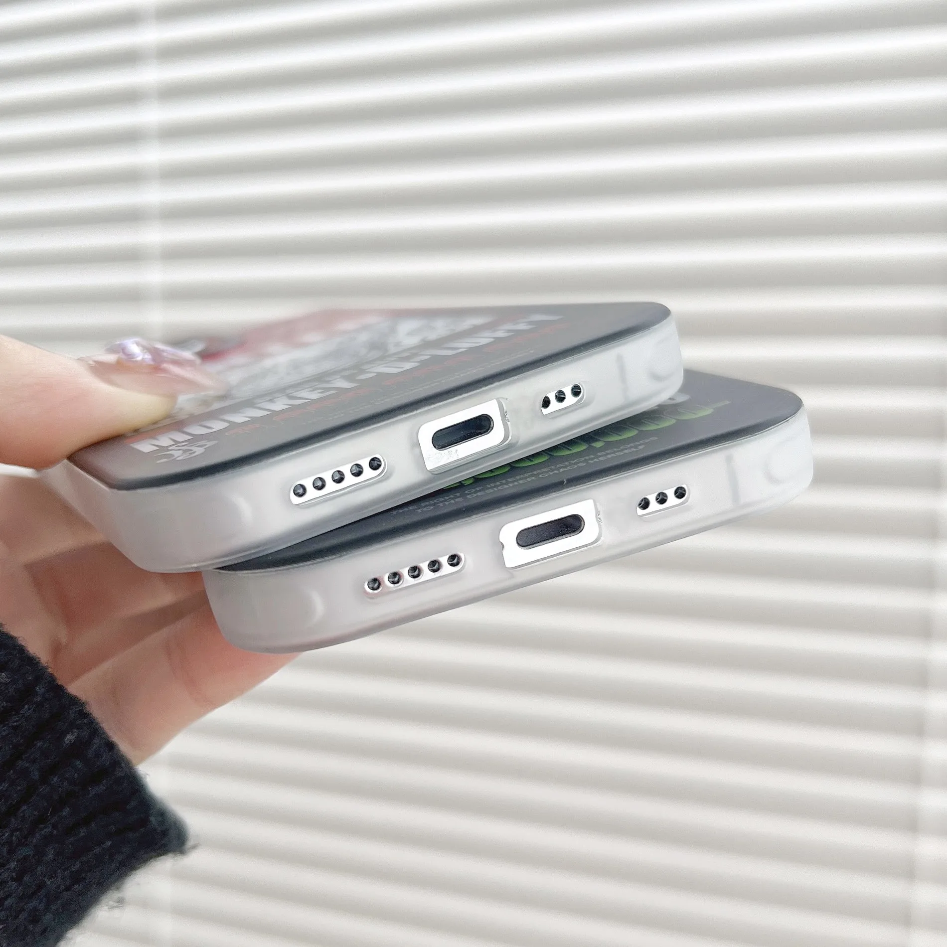 Kakashi Pain Anime Figure Luffy Gear 5 Matting Double-sided Coated Laser Phone Case Cover For iPhone 14 13 12 11 Pro Max