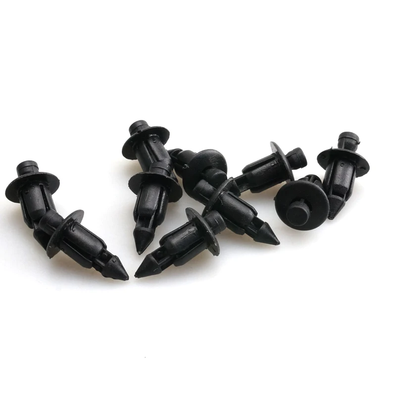 Motorcycle M6 M7 M8 30PCS Universal Auto Push Retainer Pin Rivet Trim Clips Panel Push Fastener