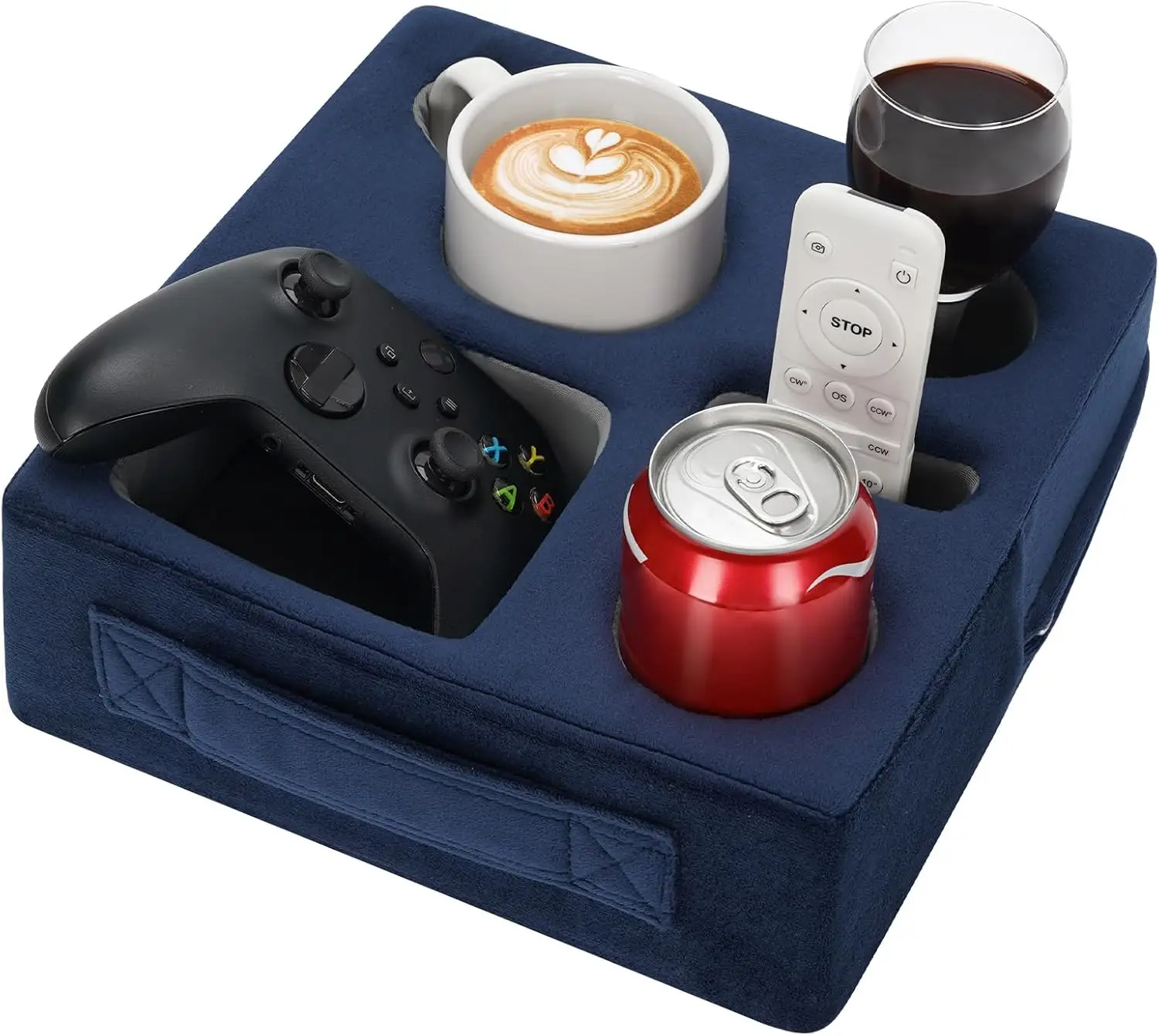 couch cup holder tray Sofa Remote Control organizer PU Chair Couch Armrest Organizer Couch snack candy tray car Drink Holder