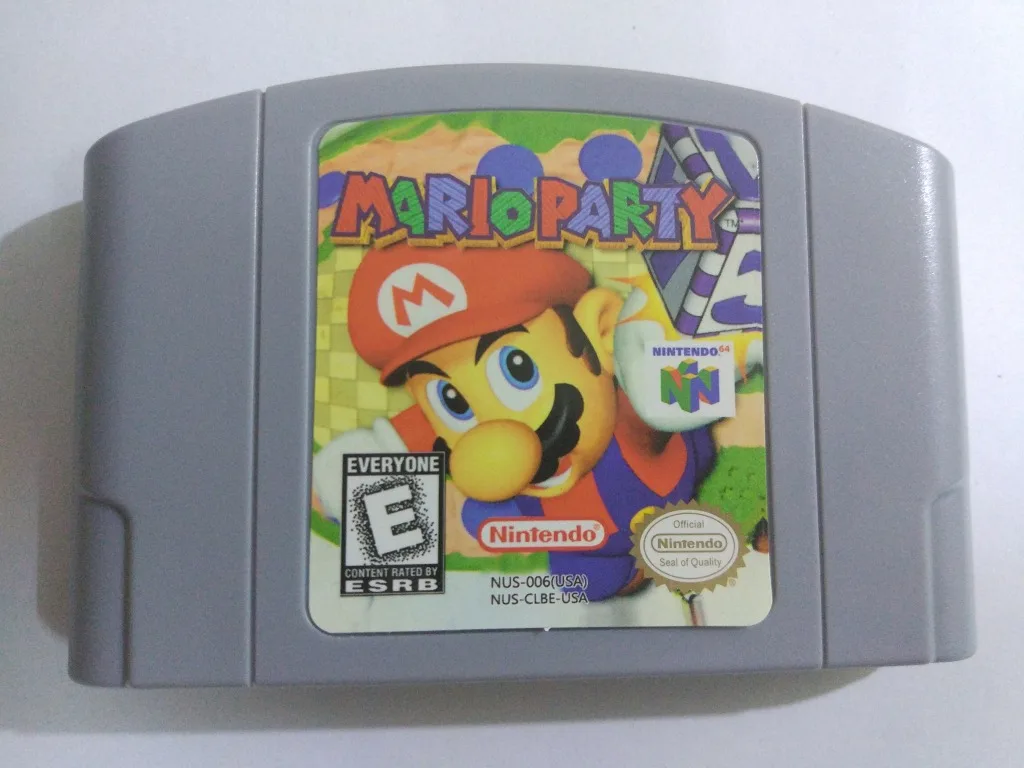 Sell Well Nostalgia Video Games Super Smash Bors Paper Mario Kart Party 1 2 3  Game Cards For Nintendo 64