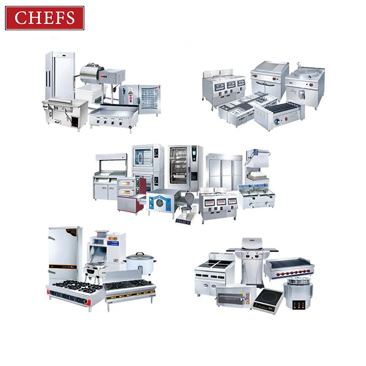 Современное кухонное оборудование для поваров ресторанов и