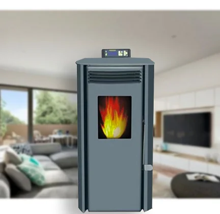 4KW freestanding wood burning small room pellet stoves for room heating and camping fire