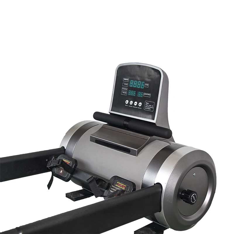 Indoor Magnetic Adjustable Resistance Foldable Exercise Rowing Machine for Home Use