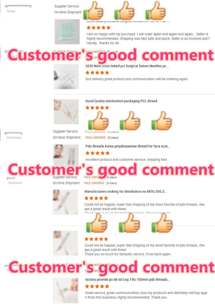 
New arrivel plastic blunt tip syringe needle micro material cannula for dermal filler 