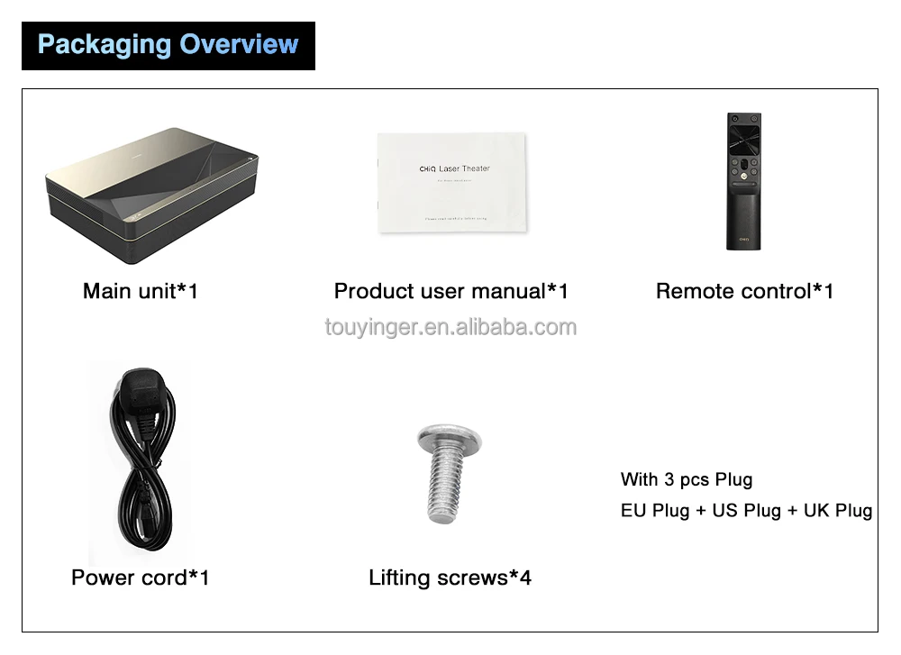 Changhong B7U 4K лазерный проектор Android видео короткий проектор чип B7u  проек