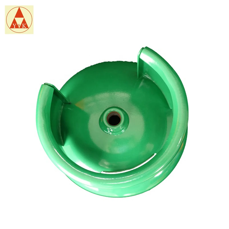 Good Sale Green 2KG LPG Gas Cylinder with burner Cooking Gas Cylinder for Camping BBQ in Ukraine Russia