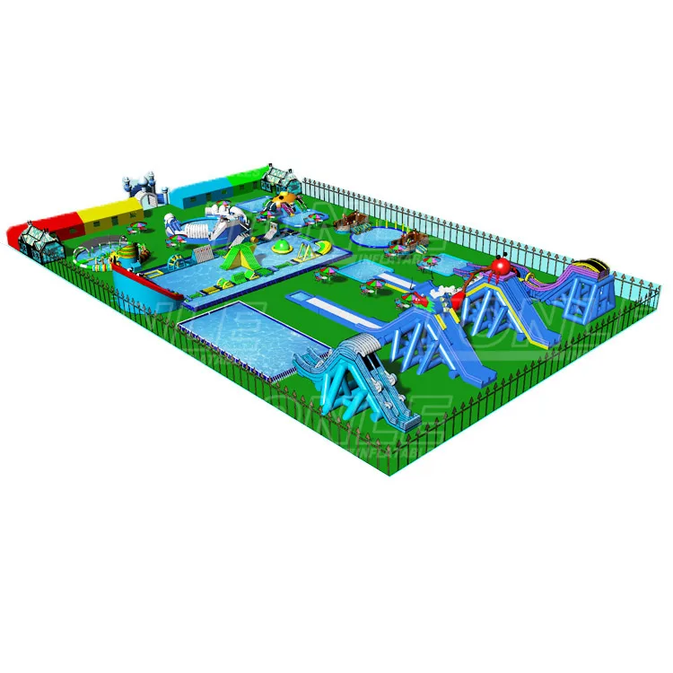 Индивидуальный наружный мобильный надувной водный парк, водная горка, парк гигантов, надувной водный бассейн, продажа