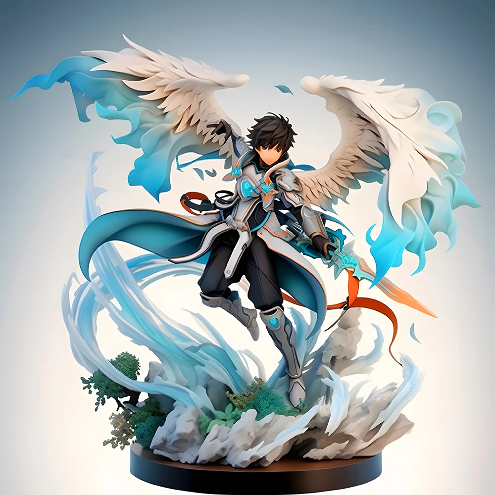 Customized 3D Printed Action Figures PVC Model Collection Anime Figurine Toys Custom One Piece Figures 3D Printing Services