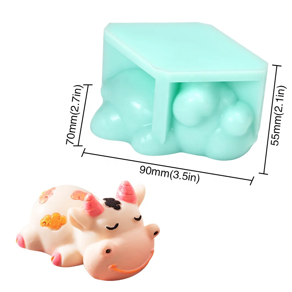 AK Animal Cat Custom Chocolate Soap Candle Silicone Mold Mould Candles for Cake Gypsum Moule Silicone 3d Resin Mold Decoration