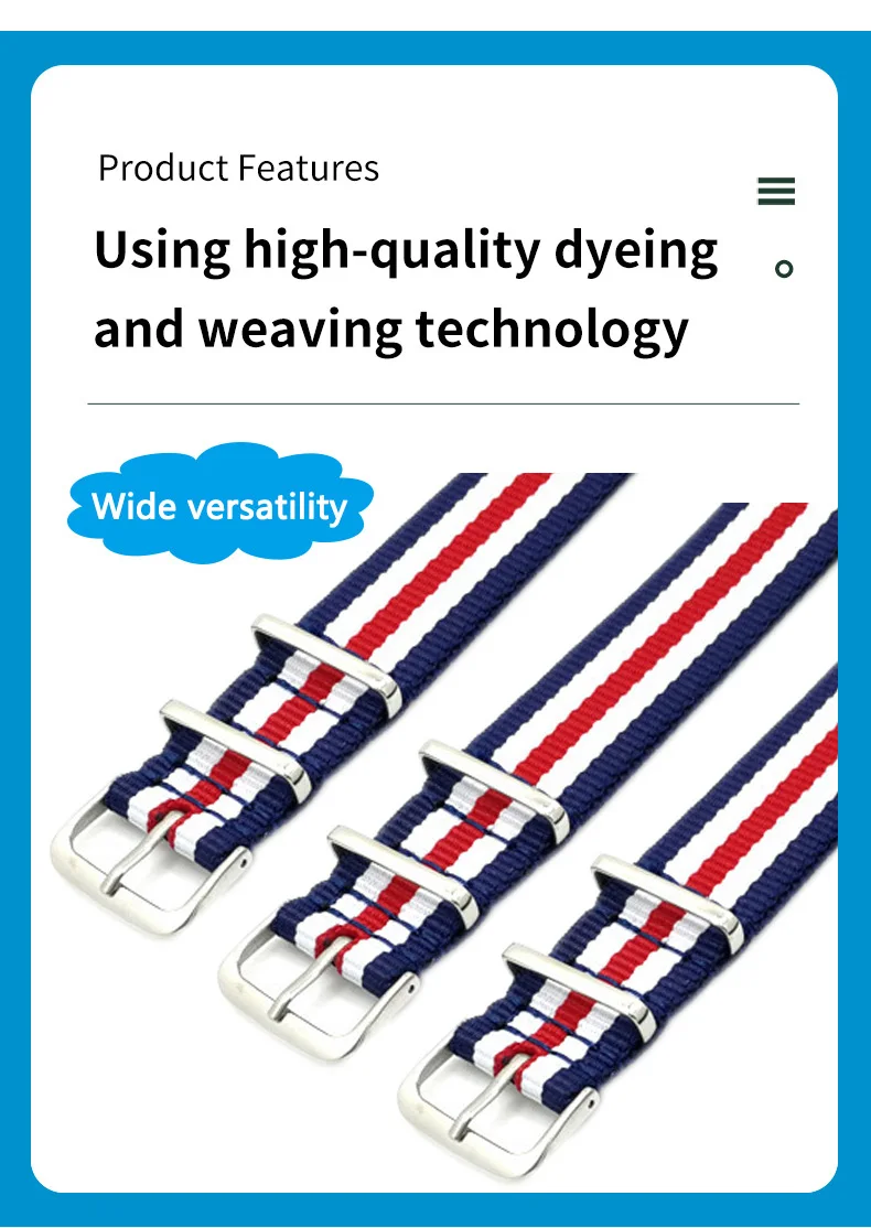 2023 New Watch Strap Accessories Adjustable Watch Wrist Strap Replacement  Bands Buckle belt