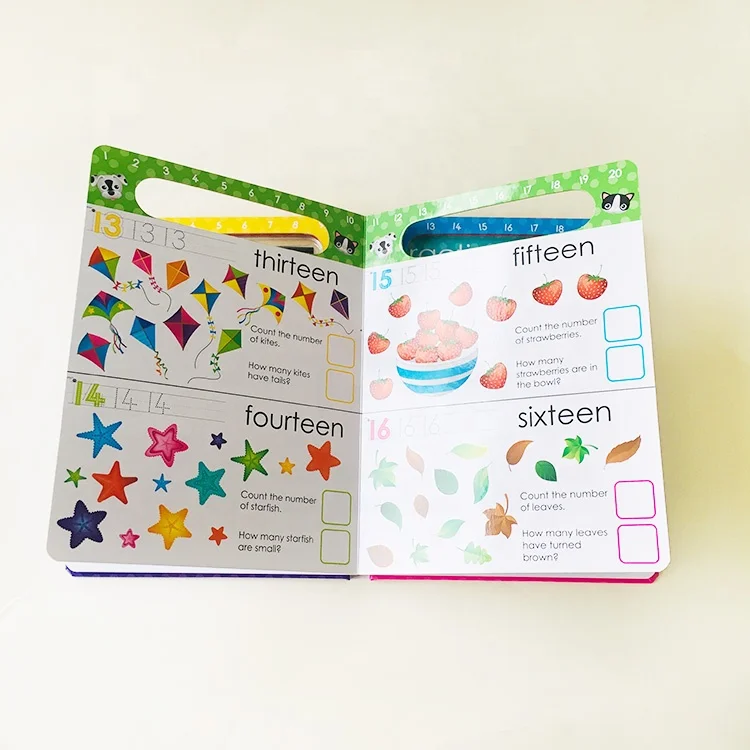 
Customized Size Kids Pop Up Story Education Hardcover English Books For Children 