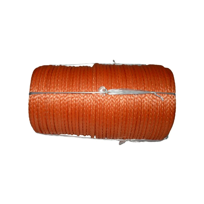 Прямая Веревка от производителя JINLI 10 мм кабель питания плетеный UHMWPE веревка для передачи энергии