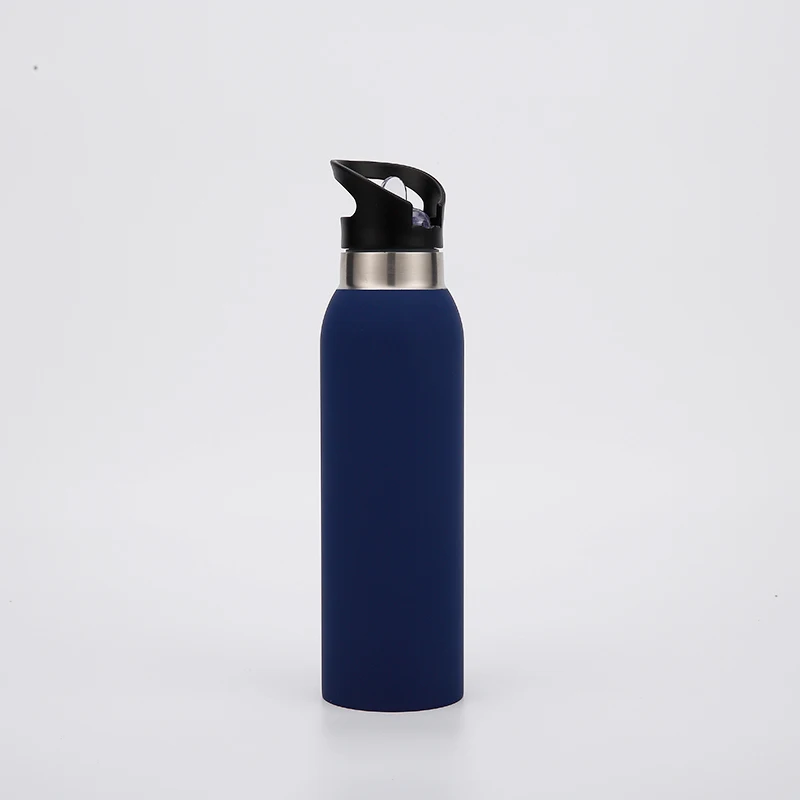 Fashion  Eco-Friendly 18 / 8 Thermal Insulation 500ml Sports Water Bottle for Home Kitchen Outdoor with Lid