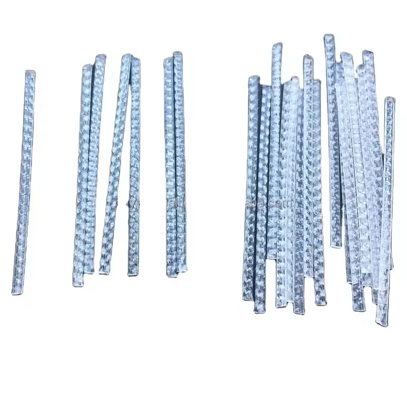 40mm Macro Synthetic Polypropylene Fiber Reinforced Concrete Mortar Industrial Plate Type PP Fiber Plastic Building Materials