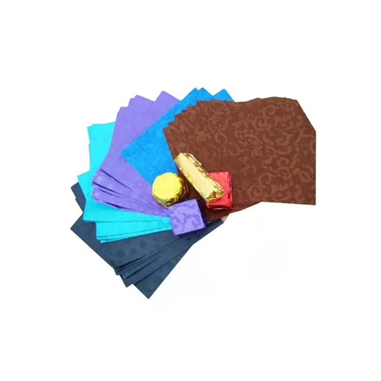 Printed on Aluminium Foil laminated paper for chocolate packaging