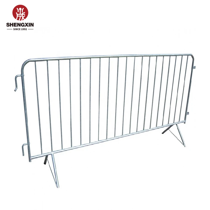 Temporary Fence for Crowd Control Metal Barricade 2.5m Long X 1.1m High Pedestrian Barrier Fence
