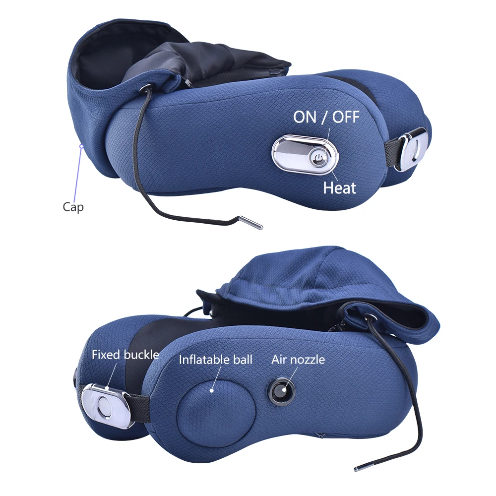 Multi-function electric masajeador de cuello electric neck massager with heat