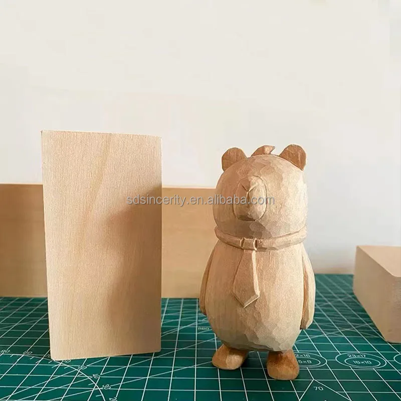 Незаконченный блок для резьбы по дереву 2x2x5 сушки печи отбеливающая пробка мастерских