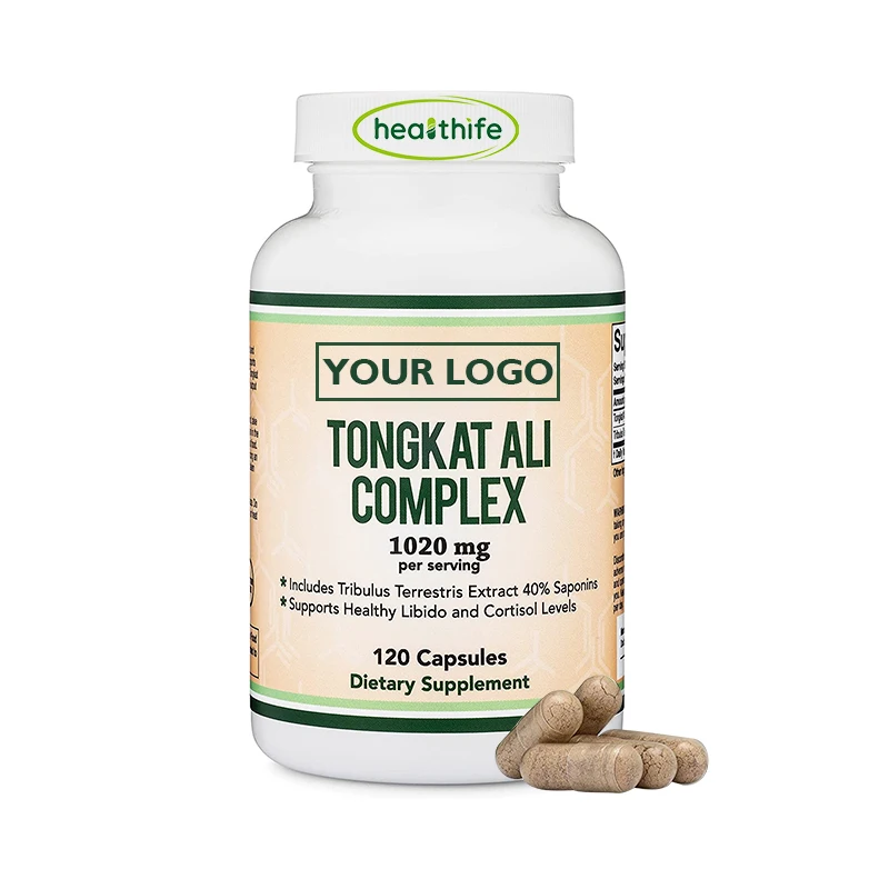 Amazon Top Seller 2023 Heathife OEM Tribulus Terrestris Complex Tongkat Ali Capsules
