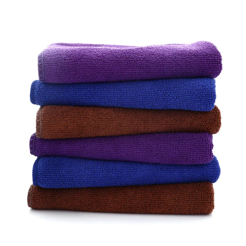 Microfiber towel cleaning absorbent dry microfiber car wash dry micro fiber cleaning towel