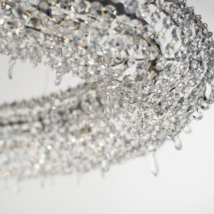 Italian luxury Egyptian crystal chandelier living room villa individual dining room art designer light luxury simple lamps