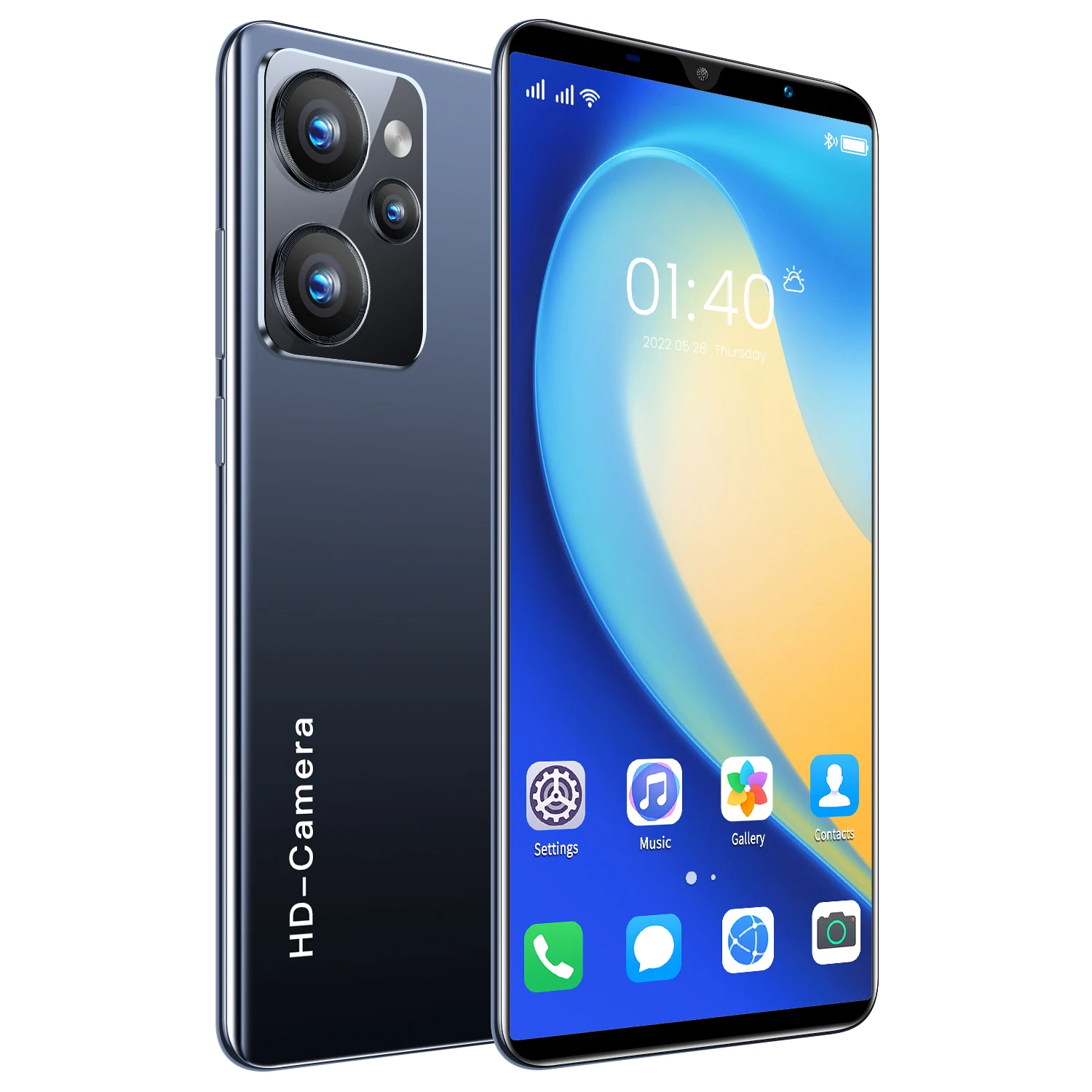 cheap  mobile phone 9i Big Screen Phone 5.2 inch 16GB+1TB Flash Memory 5G Dual Sim Smartphone Androidphone