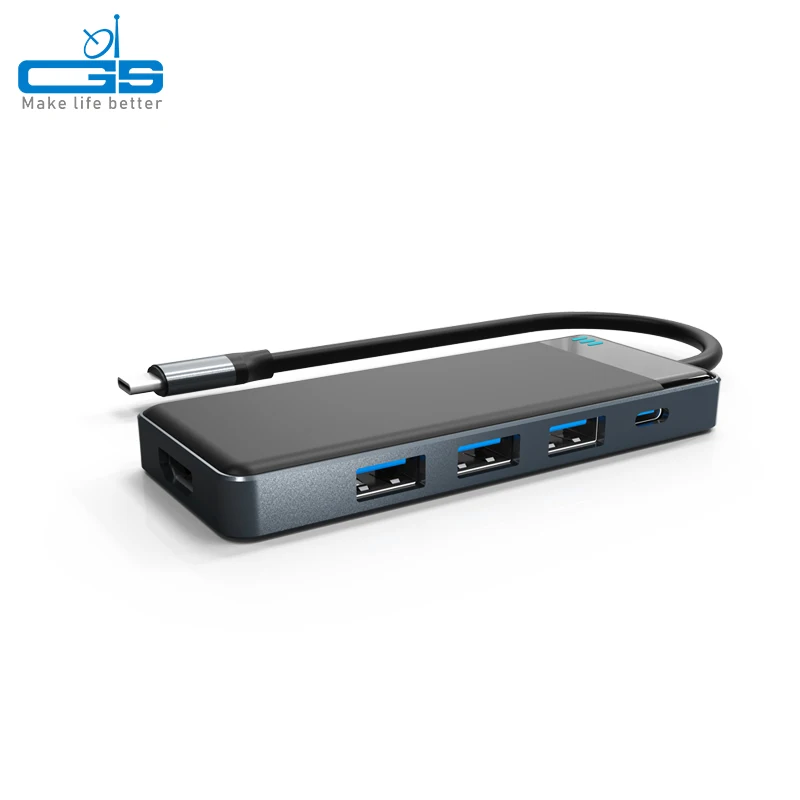 Оптом с фабрики под заказ док-станция Usb Type-C 4K HD TF/SD/2 0 кард-ридер адаптер C концентратор для ноутбука планшетный