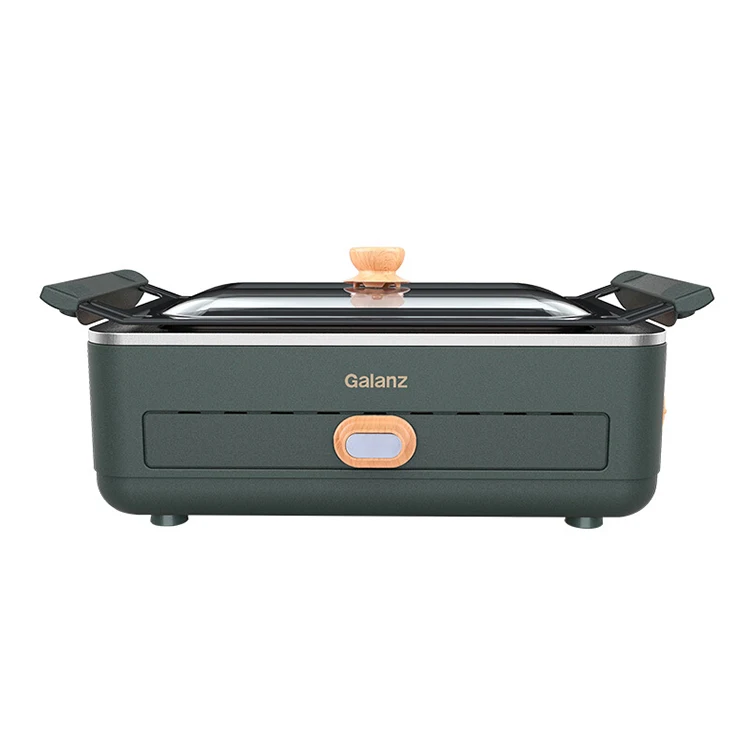
Hot Sale Multifunctional Household Simple Smokeless Electric Barbecue Oven Grills Easily Cleaned Easily Assembled Ce 