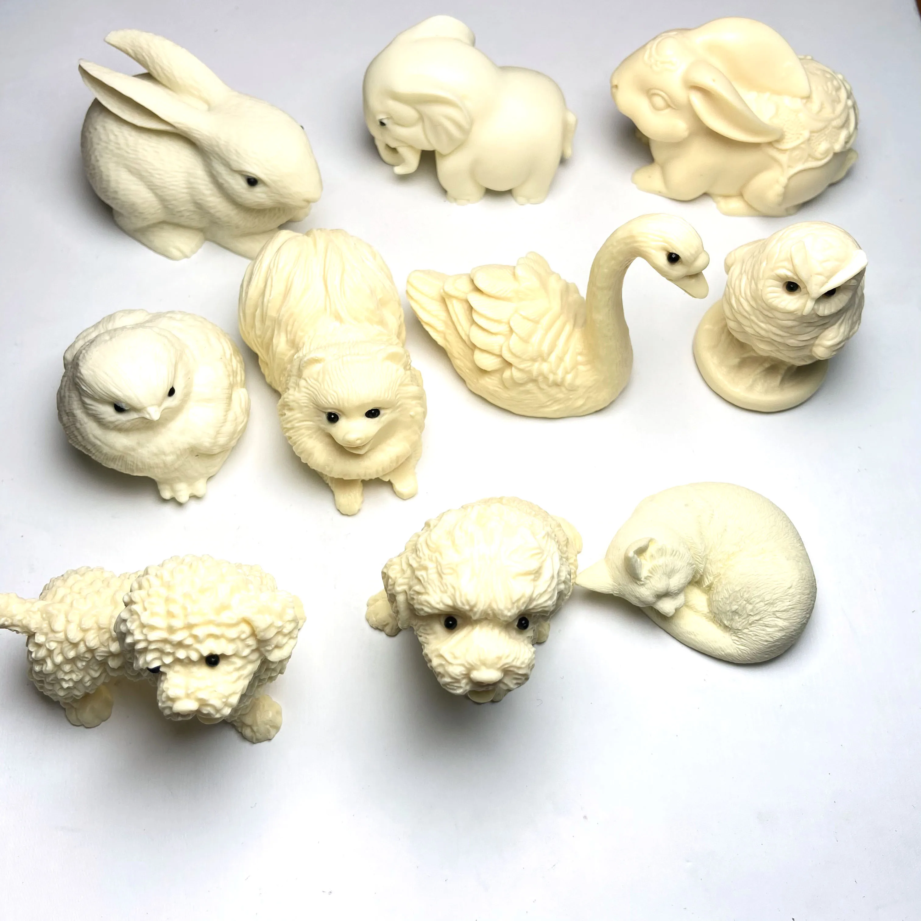 
Оптовая продажа, новые изделия ручной работы из натурального хрусталя, резины, цвета слоновой кости, фрукты ручной работы 