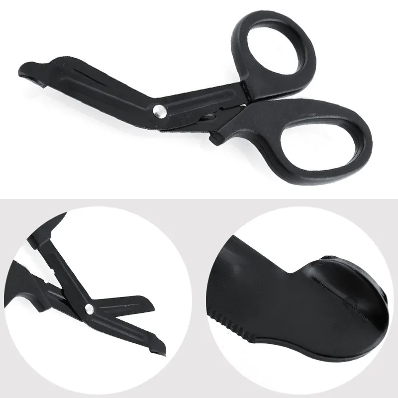 
Wholesale colored medical tape trauma scissors 