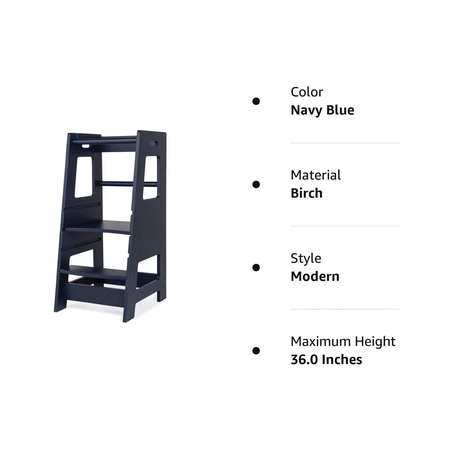 Wooden Kid Kitchen Helper Step Stool Learning Tower Non-Slip All Kinds Kids Bamboo Kitchen Toddlers Tool