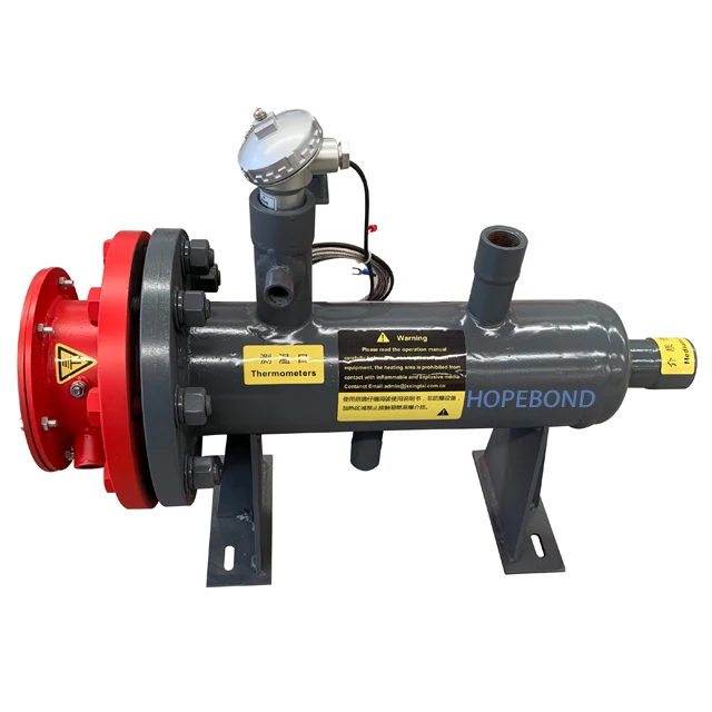 Stainless Steel 10kw Pipeline Heater Pipe Heating Equipment