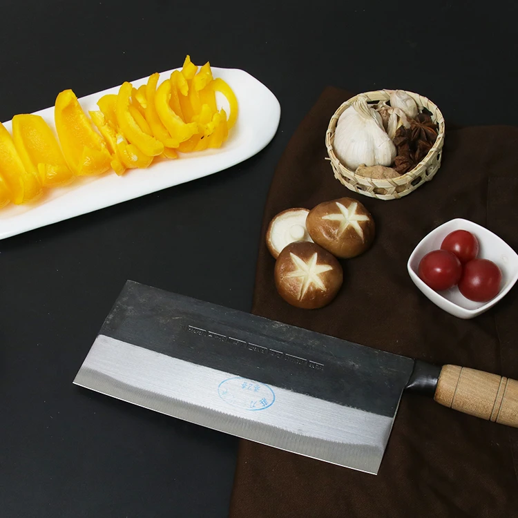 Factory Supply Chef Knife Kitchen Knife Kitchen Hand-forged Carbon Steel Chinese Home Cooking &restaurant Hotel Very Sharp