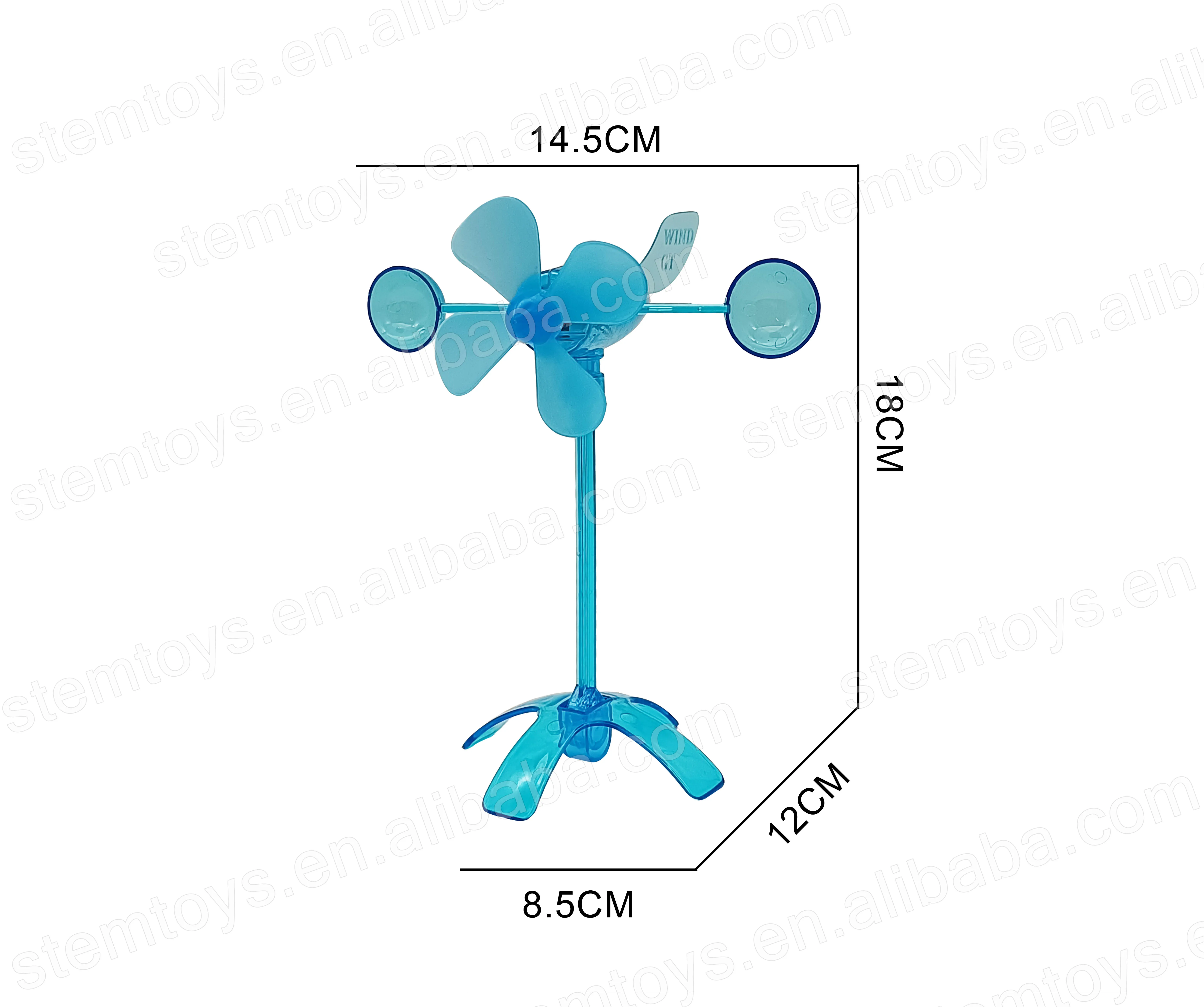 Customization New arrival DIY Wind Power Turbine Science Kit Technology Experiment Stem Gift Educational Toys for kids