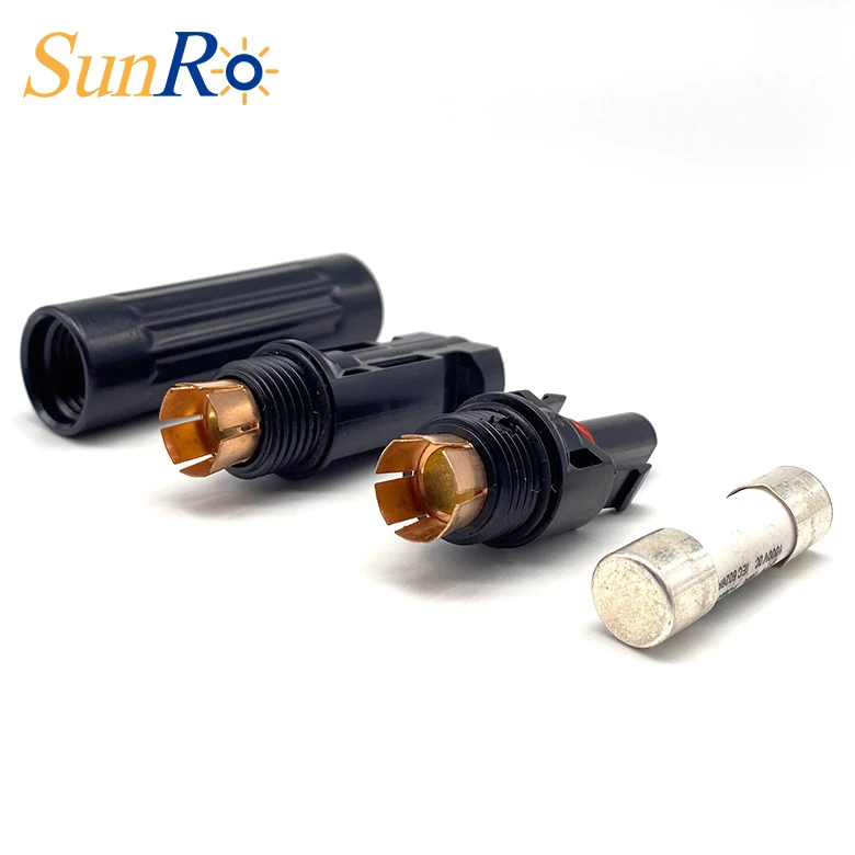 SunRo High Current IP68 Waterproof Inline 1000v DC Fuse Holder Connector Box Solar fuse dc